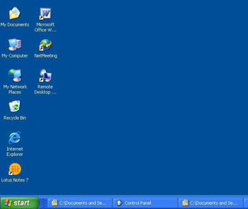 my computer icon windows xp